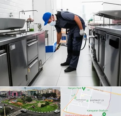 سمپاشی رستوران در تهرانسر 