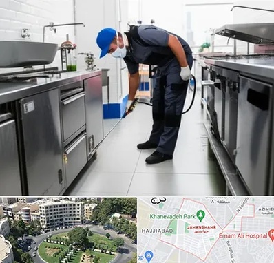 سمپاشی رستوران در جهانشهر کرج 