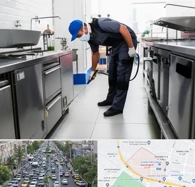 سمپاشی رستوران در گلشهر کرج 