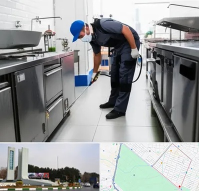 سمپاشی رستوران در بلوار فلسیطین مشهد 