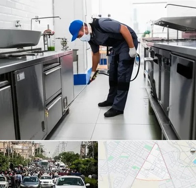 سمپاشی رستوران در سیدی مشهد 