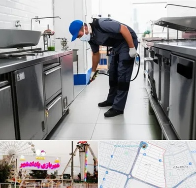 سمپاشی رستوران در پادادشهر اهواز 