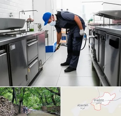 سمپاشی رستوران در شاندیز مشهد 