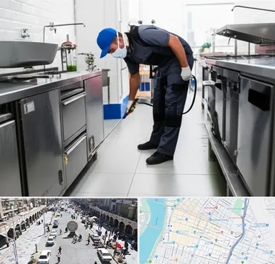 سمپاشی رستوران در نادری اهواز 