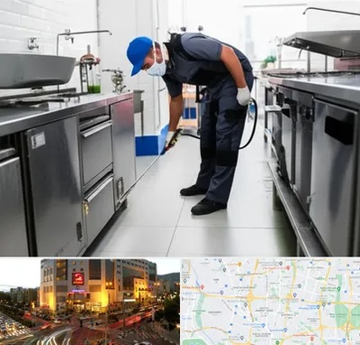 سمپاشی رستوران در جنت آباد تهران 