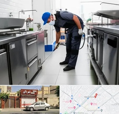 سمپاشی رستوران در باجک قم 