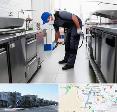 سمپاشی رستوران در شریعتی مشهد 