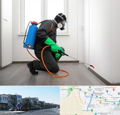 سمپاشی ساس و سوسک در شریعتی مشهد 