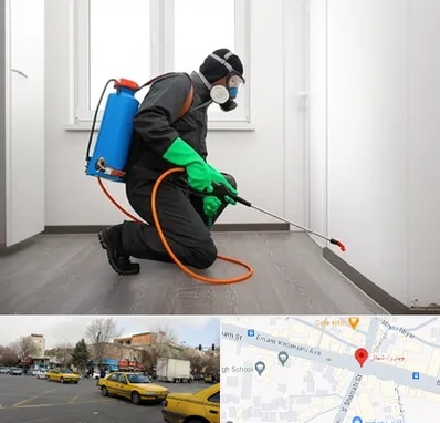 سمپاشی ساس و سوسک در شهناز تبریز 