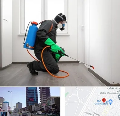 سمپاشی ساس و سوسک در چهارراه طالقانی کرج 