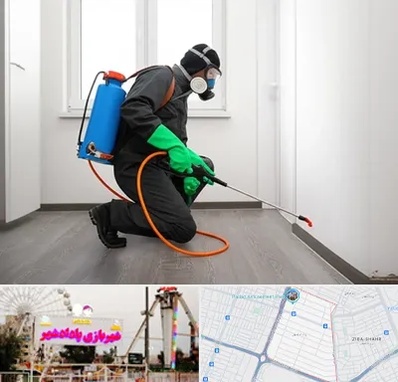 سمپاشی ساس و سوسک در پادادشهر اهواز 