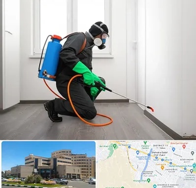 سمپاشی ساس و سوسک در صیاد شیرازی مشهد 