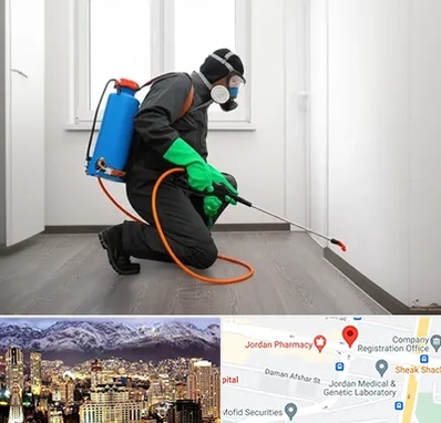 سمپاشی ساس و سوسک در جردن 