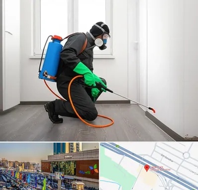 سمپاشی ساس و سوسک در لاله پارک تبریز 