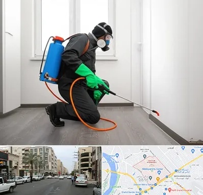 سمپاشی ساس و سوسک در زیتون کارمندی اهواز 