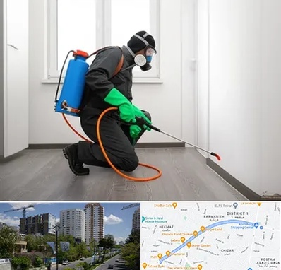 سمپاشی ساس و سوسک در اندرزگو 