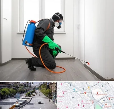 سمپاشی ساس و سوسک در خیابان زند شیراز 