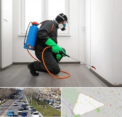 سمپاشی ساس و سوسک در احمدآباد مشهد 