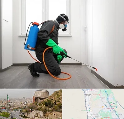 سمپاشی ساس و سوسک در فرهنگ شهر شیراز 