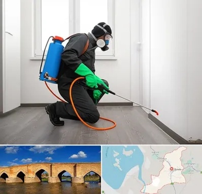 سمپاشی ساس و سوسک در بناب