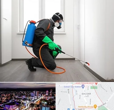 سمپاشی ساس و سوسک در گلسار رشت 