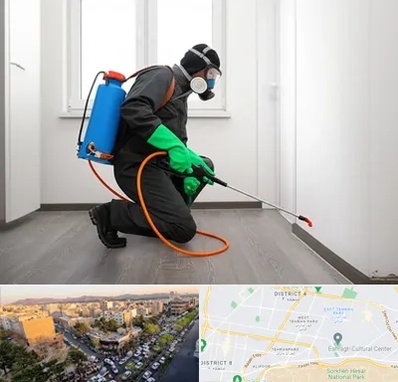 سمپاشی ساس و سوسک در تهرانپارس 