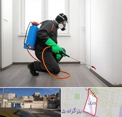 سمپاشی ساس و سوسک در اتابک