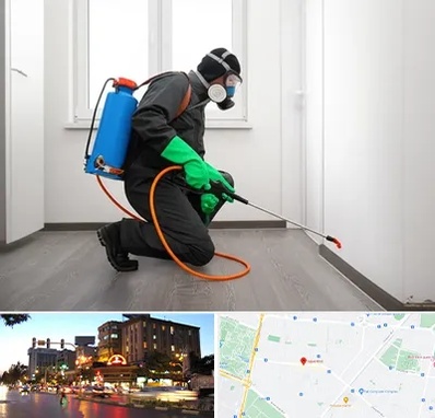 سمپاشی ساس و سوسک در بلوار سجاد مشهد 