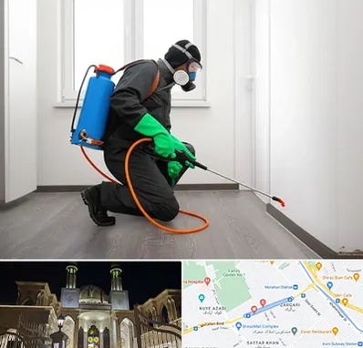 سمپاشی ساس و سوسک در زرگری شیراز 