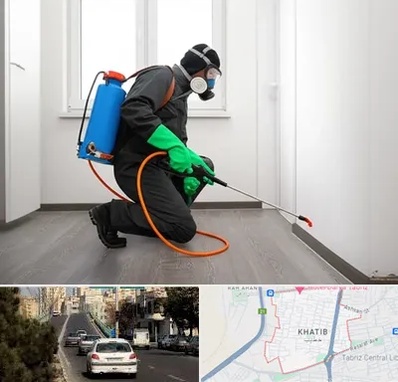 سمپاشی ساس و سوسک در خطیب تبریز 