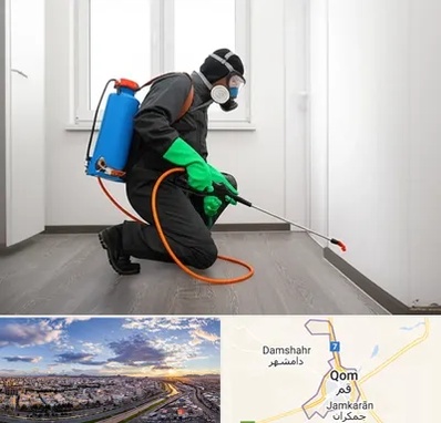 سمپاشی ساس و سوسک در قم