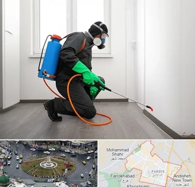 سمپاشی ساس و سوسک در فردیس کرج 