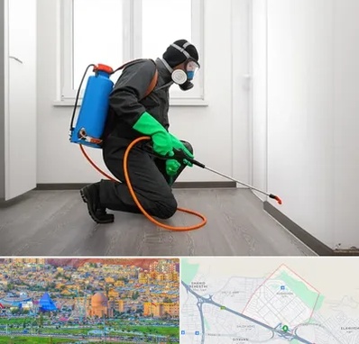 سمپاشی ساس و سوسک در رشدیه تبریز 