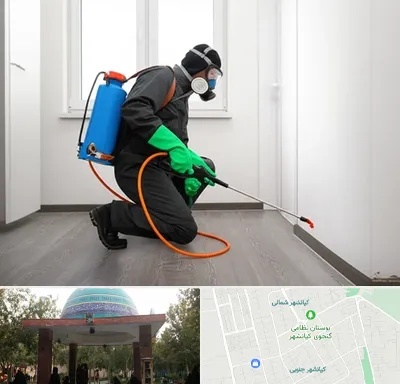 سمپاشی ساس و سوسک در کیانشهر