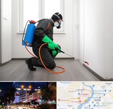 سمپاشی ساس و سوسک در کیانپارس اهواز 