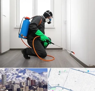 سمپاشی ساس و سوسک در ازگل 