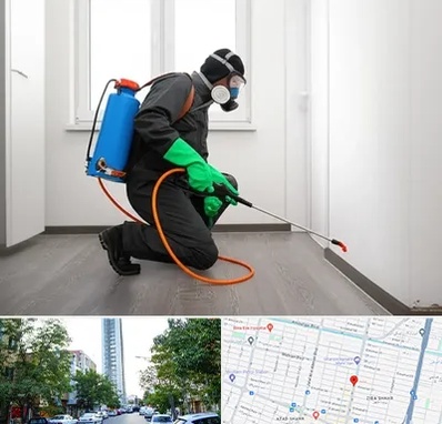 سمپاشی ساس و سوسک در امامت مشهد 