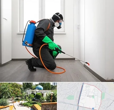 سمپاشی ساس و سوسک در باغمیشه تبریز 