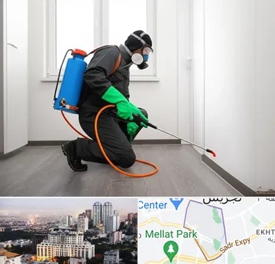 سمپاشی ساس و سوسک در الهیه 