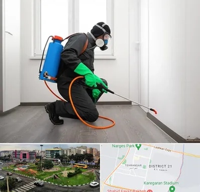 سمپاشی ساس و سوسک در تهرانسر 