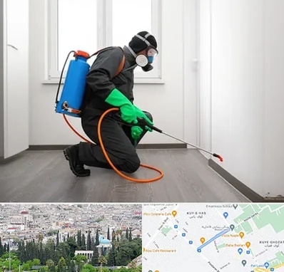 سمپاشی ساس و سوسک در محلاتی شیراز 