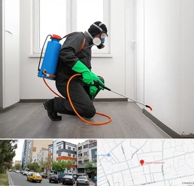 سمپاشی ساس و سوسک در هفده شهریور تبریز 