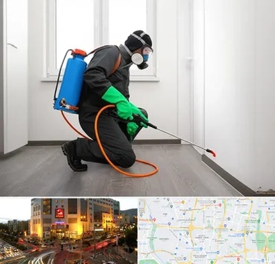 سمپاشی ساس و سوسک در جنت آباد تهران 