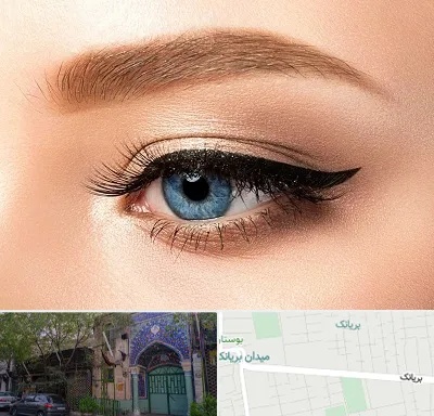 تاتو خط چشم در بریانک