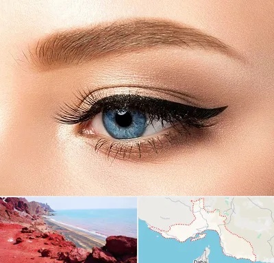 تاتو خط چشم در هرمزگان