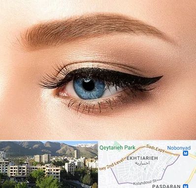 تاتو خط چشم در اختیاریه