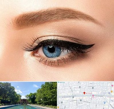 تاتو خط چشم در هشت بهشت اصفهان