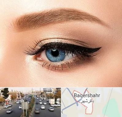 تاتو خط چشم در باقرشهر