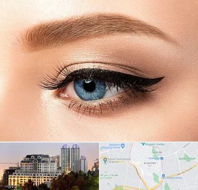 تاتو خط چشم در فرشته