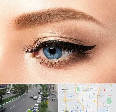 تاتو خط چشم در ستارخان 